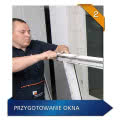 Krok 2 - przygotowanie okna - fot. MS więcej niż OKNA Krok 2 - przygotowanie okna - fot. MS więcej niż OKNA